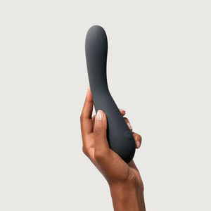 Spot Curved Vibrator in Charcoal